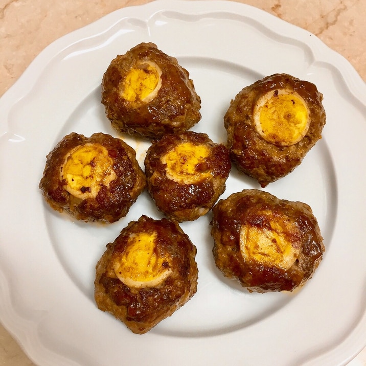 うずらの卵ハンバーグ お弁当に レシピ 作り方 By さくすず 楽天レシピ